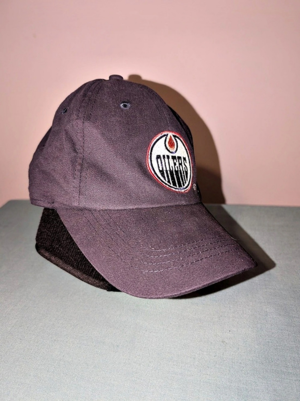 Vintage Edmonton Oilers Navy Baseball Cap